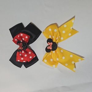 Minnie Mouse Hair Bows